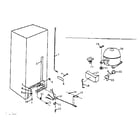 Kenmore 757625921 cabinet parts diagram