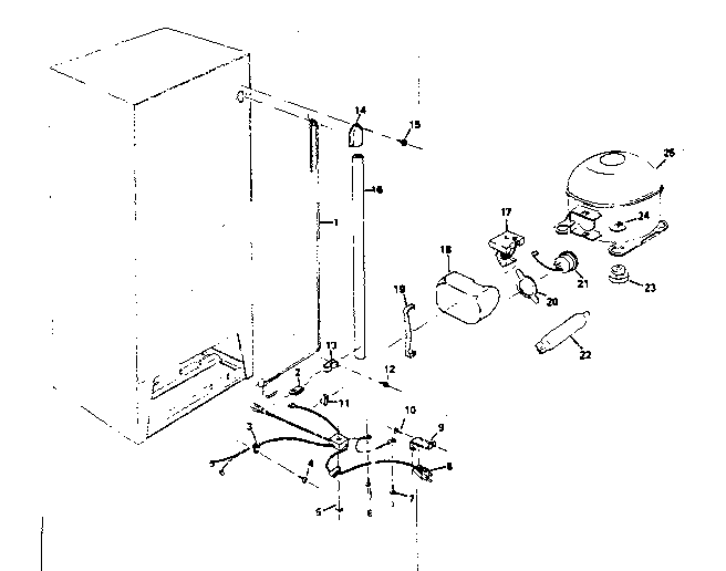 FREEZER UNIT PARTS