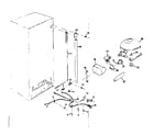 Kenmore 757722920 freezer unit parts diagram