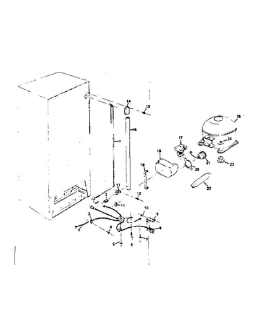 Freezer unit parts