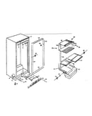 Freezer cabinet parts