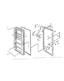 Freezer door parts