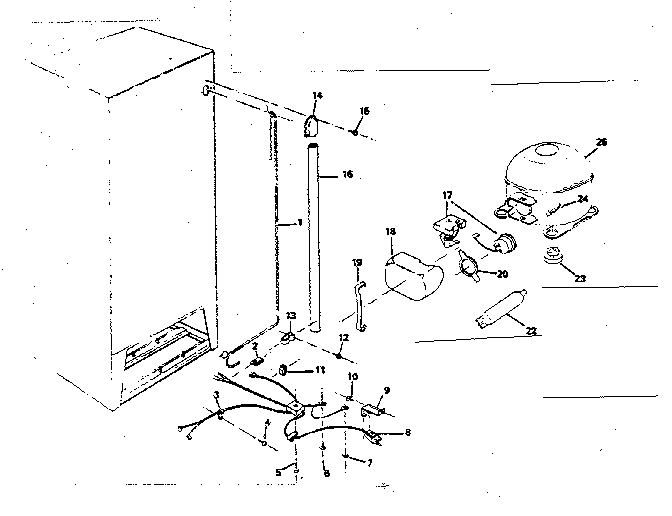 FREEZER UNIT PARTS