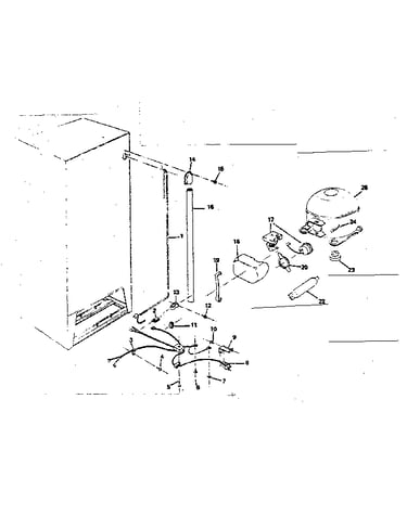 Freezer unit parts