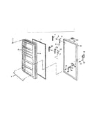 Freezer door parts