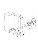 Freezer cabinet parts