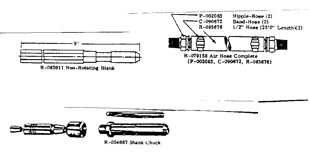Cp - 9rr handril model "a" auxiliary equipment