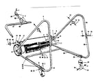 Craftsman 42626091 sweeper unit assembly diagram