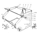 Craftsman 42626091 basket assembly diagram