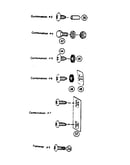 Fastener combinations