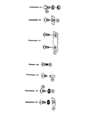 Fastener combinations