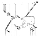 Craftsman 5492892 tensioning roller diagram