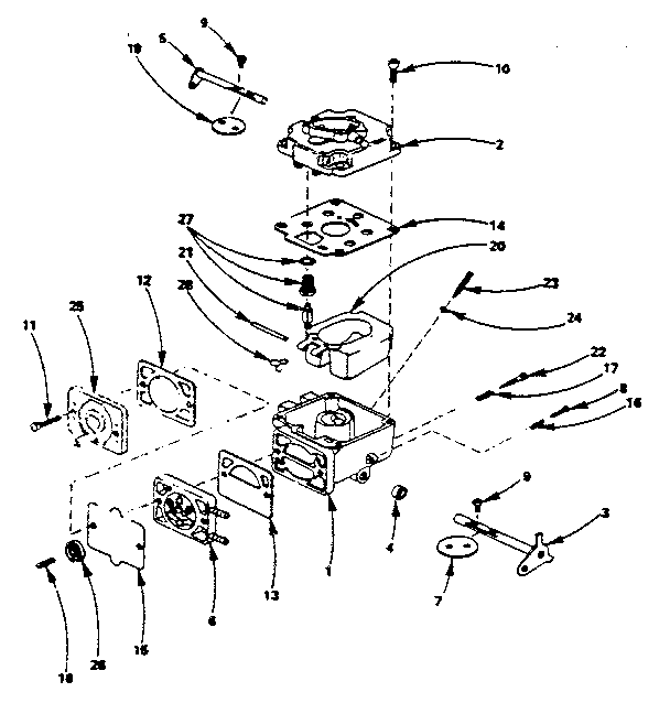 Carburetor parts