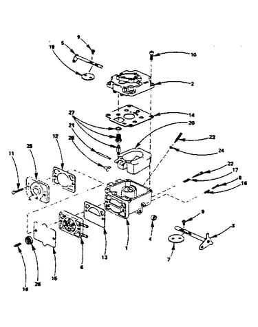 Carburetor parts