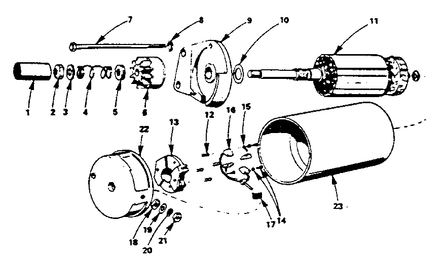 Starter parts