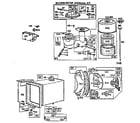 Briggs & Stratton 220435 (0134-01 - 0134-01) 10 horsepower engine diagram