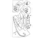 Kenmore 11622160 attachment parts diagram