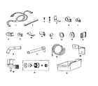 Kenmore 2538674091 ice maker installation parts diagram