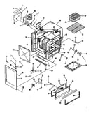 Oven body section