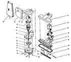Kenmore 20862461 nozzle and motor assembly diagram
