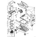 Kenmore 1162432082 vacuum cleaner parts diagram