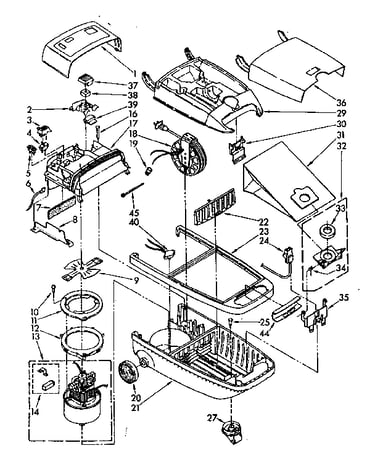 Vacuum cleaner parts
