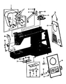 Thread tension and face plates