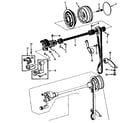 Kenmore 1581789280 clutch wheel assembly diagram