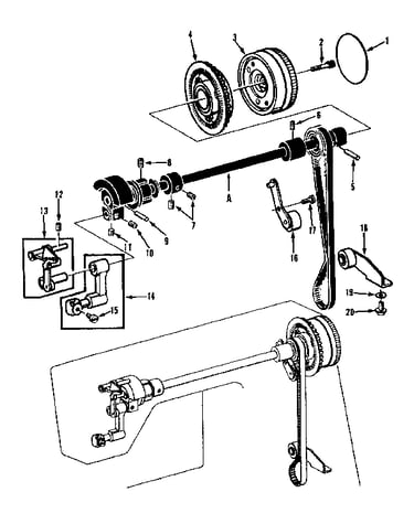 Clutch wheel assembly