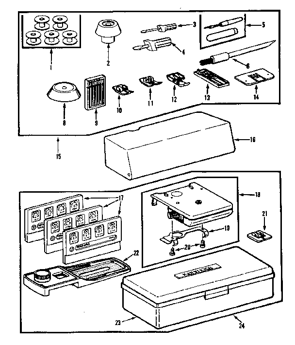 Attachment parts