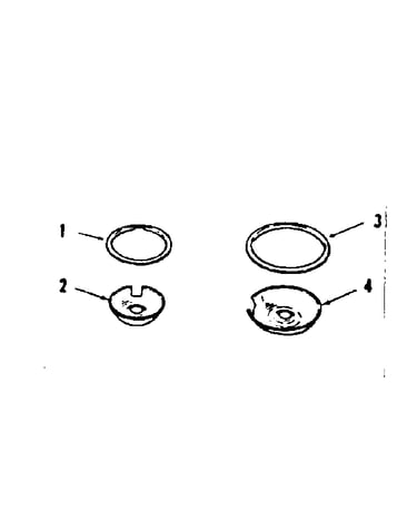 Optional porcelain pan and chrome ring ki