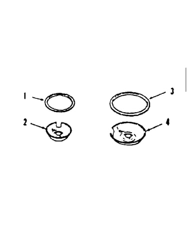 Optional porcelain pan and chrome ring kit no. 8068410