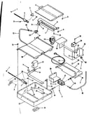 Broiler & oven burner section