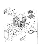 Oven body section