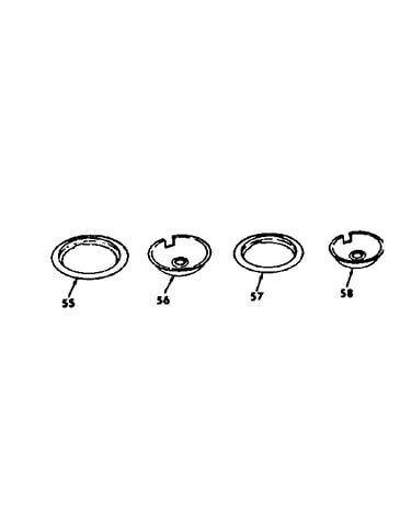 Optional porcelain pan and chrome ring kit no. 8067120