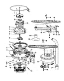 Motor, heater, and spray arm details