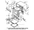 Kenmore 5668868621 cabinet parts diagram