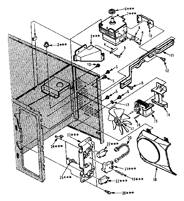 Switches and microwave parts