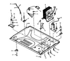 Kenmore 5668868621 microwave parts diagram
