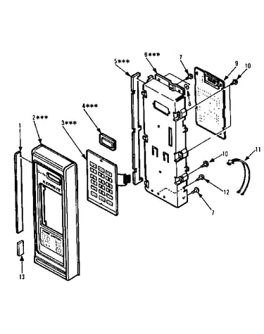 Control panel parts