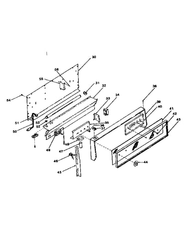 Backguard section (model 119.7488710)