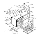 Kenmore 1197488710 body section diagram