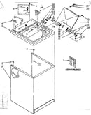 Top and cabinet parts