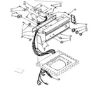 Kenmore 11082683120 console panel parts diagram
