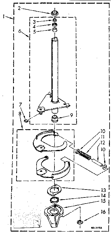 BRAKE AND DRIVE TUBE PARTS