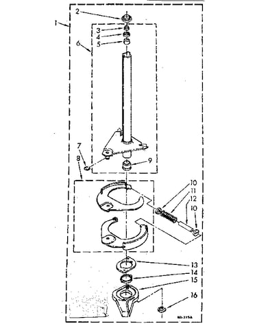 Brake and drive tube parts
