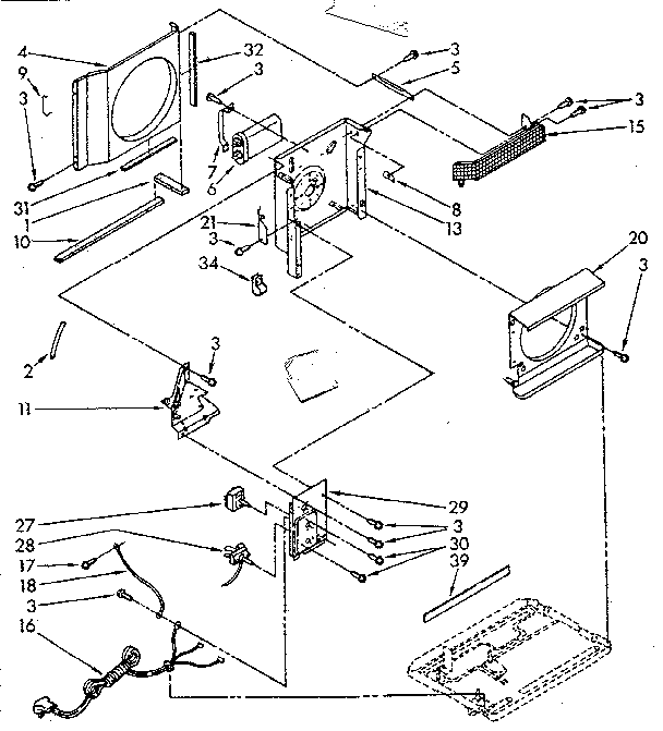 Air flow and control parts