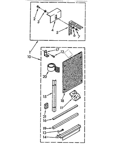 Accessory kit parts