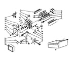 Kenmore 2538375780 ice maker parts diagram