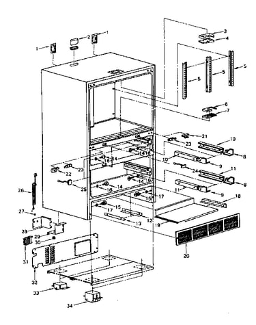 Cabinet (m) parts 1